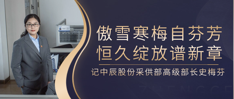 傲雪寒梅自芳香，长期开放谱新章——记尊龙集团股份采供部高级部长史梅芬